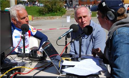 10 Jaar Radio Alpe d'HuZes in de Franse ether