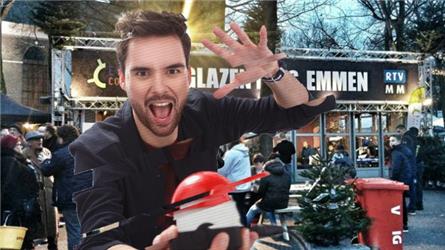 3FM deejay Domien Verschuuren vrijdag al in Glazen Huis