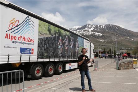 Alpe d’HuZes live op NPO Radio 5 met Bert Kranenbarg