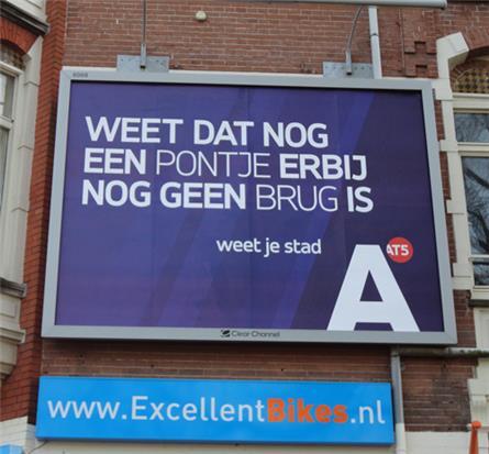 Amsterdams college wil stadszender AT5 behouden