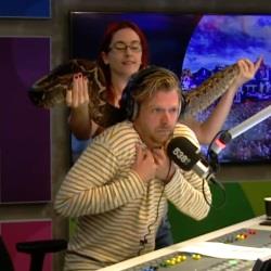 Angstige momenten voor Wietze de Jager in 538 studio (filmpje)