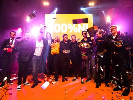 BLØF wint meeste 100% NL Awards