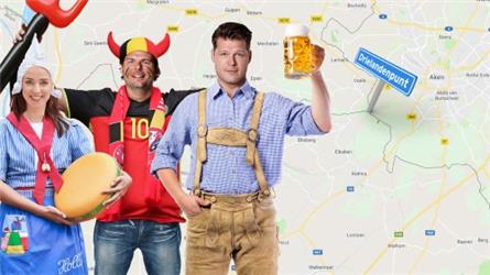 Coen en Sander donderdag live vanaf het drielandenpunt