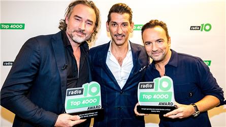 Danny Vera wint bij Radio 10 twee Top 4000 Awards
