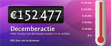 Decemberactie levert ruim 150.000 euro op bij Family7