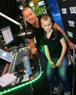 Droom van 11-jarige uitgekomen door Edwin Evers op Radio 538