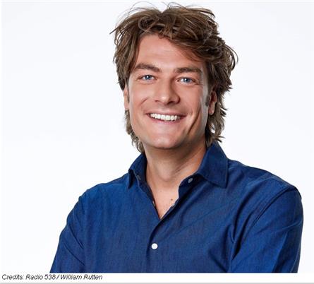 Frank Dane vanaf 2019 nieuwe presentator ochtendshow Radio 538