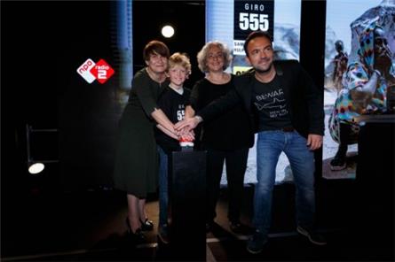 Giro555 live op Radio 2 gestart op Mediapark in Hilversum