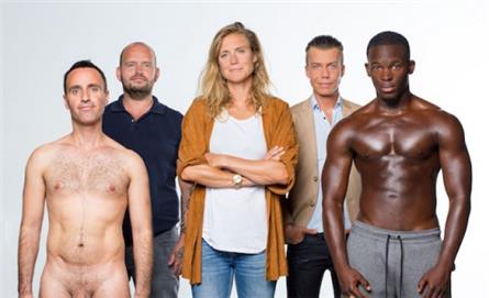 Gordon en Ronald de Boer in 'Sophie in de Kreukels' bij BNN