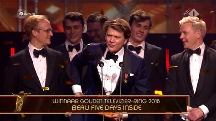 Gouden Televizier-Ring voor Beau five days inside 