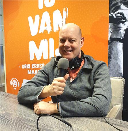Herbert Visser van 100%NL en Slam in gesprek met piraten