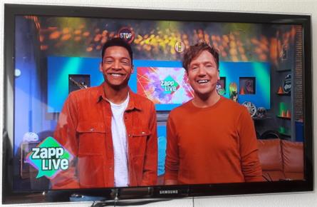 Igmar Felicia tijdelijk co-host kinderprogramma Zapp Live
