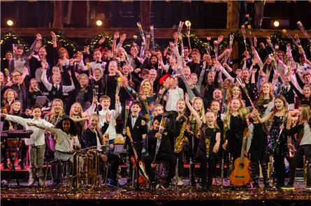 Ilse DeLange en Guus Meeuwis bij Het Kerst Muziekgala