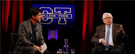 Journalist Carl Bernstein vrijdag in 100ste College Tour op NPO 2
