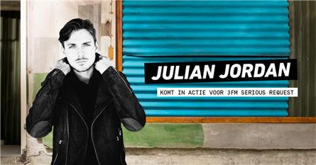 Julian Jordan geeft dj-set van 24 uur voor 3FM Serious Request