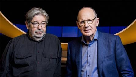 Koen Hansen van 100% NL woensdagavond bij De Slimste Mens