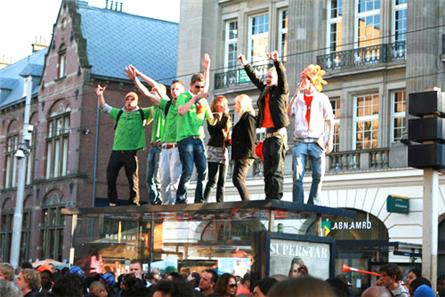 Koninginnedag Amsterdam 2010 Wild FM Hitradio