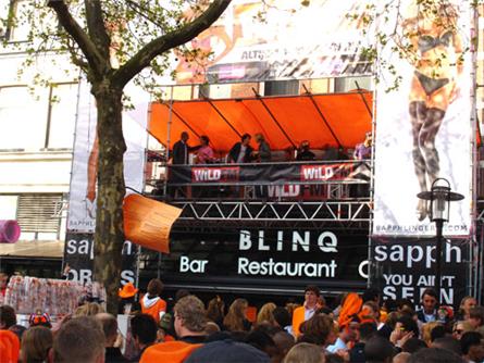 Koninginnedag Amsterdam 2010 Wild FM Hitradio