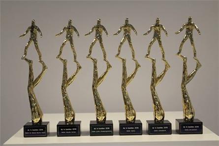 Linda de Mol krijgt oeuvre award TV-beelden