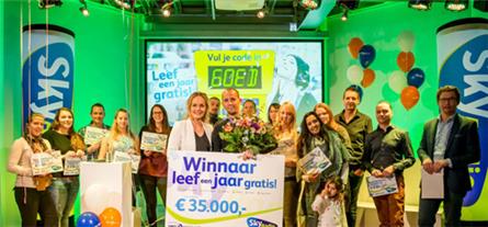 Luisteraar Sky Radio wint jaar lang gratis leven
