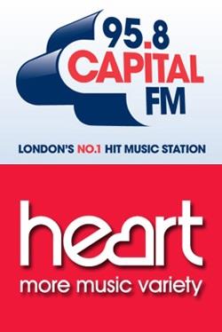 Luistercijfers VK: Stijging voor Capital en Heart in Londen