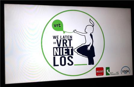 Maandag staking bij de Vlaamse omroep VRT