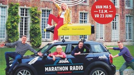 MNM Marathonradio komt dit jaar uit Leuven