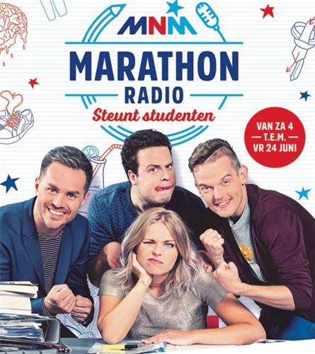 MNM Marathonradio snelt studenten weer te hulp