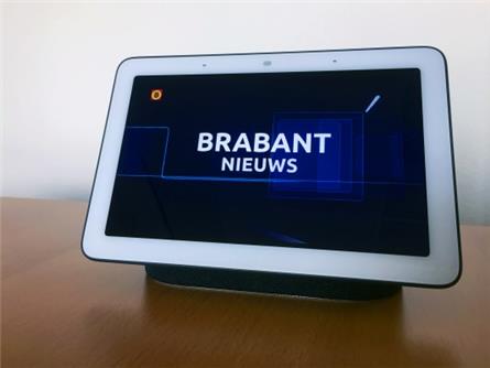 Omroep Brabant Nieuws nu ook te zien op de Google Nest Hub