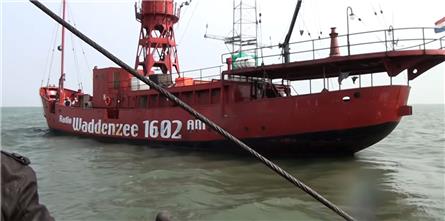 Open dag radiolichtschip Harlingen op 7 maart