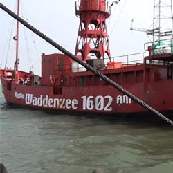 Open dag radiolichtschip Harlingen op 7 maart