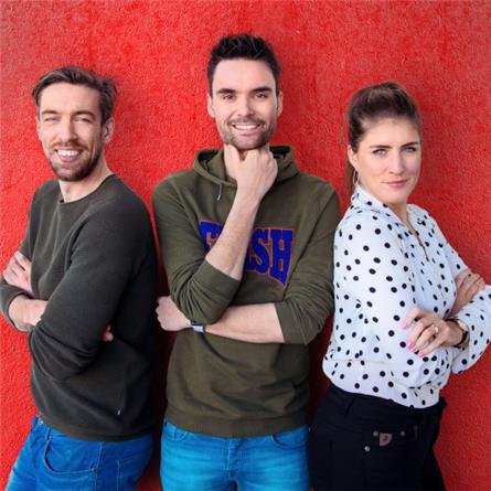 Qmusic-deejays na 3 dagen ontsnapt uit Escape Room (filmpje)