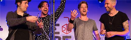 Qmusic deejays na vijf dagen verlost van handboeien