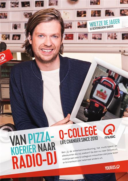 Qmusic zoekt nieuw deejay-talent voor Q-college 2017