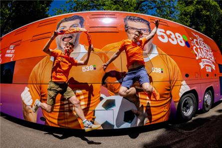 Radio 538 reist met luisteraars naar EK in Boedapest