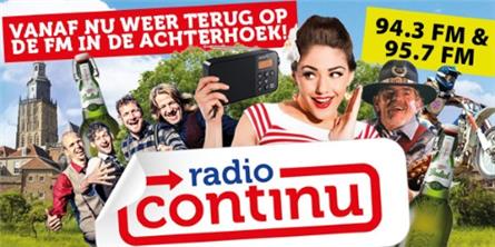 Radio Continu neemt FM-frequenties Achterhoek in gebruik
