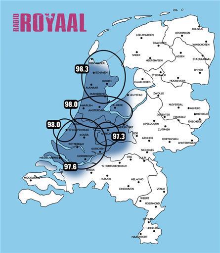 Radio Royaal na 3 jaar terug in de Randstad