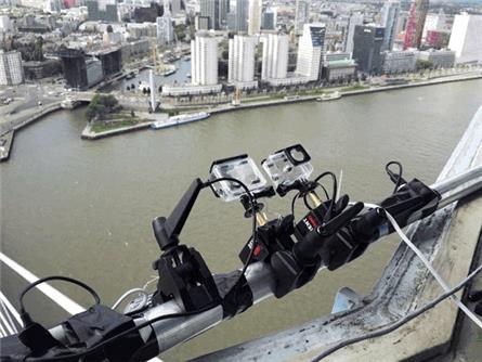 RTV Rijnmond start talkshow met 25 camera’s op 136 meter hoogte
