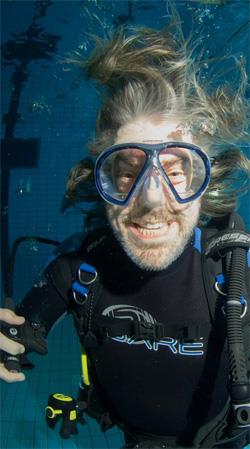 Ruud de Wild schrijft radiogeschiedenis onder water