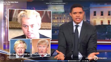 The Daily Show zet Geert Wilders weer flink voor schut 
