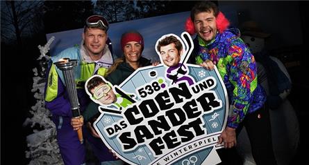 Thema Coen en Sander Fest 2017 bij Radio 538 is Winterspiele