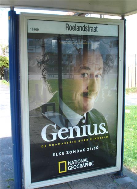Tiendelige dramaserie Genius over het leven van albert Einstein