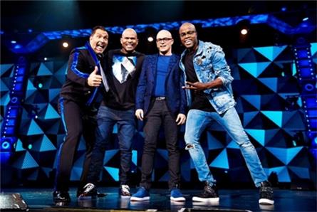 Tv-registratie comedyshow prime time te zien op zaterdagavond