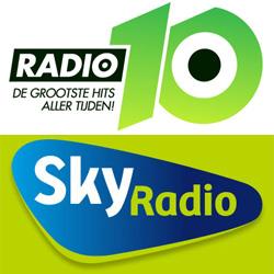 Veel zomerse muziek op Sky Radio en Radio 10