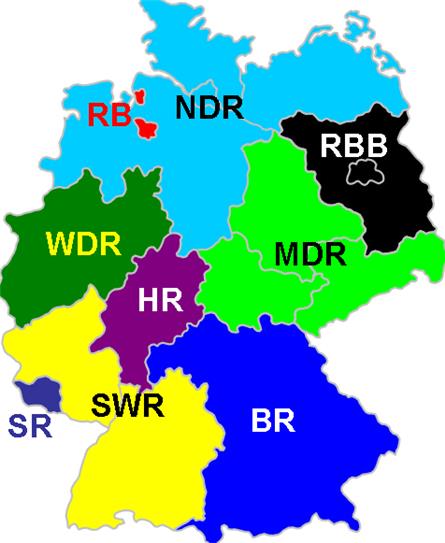 Veranderingen in de nacht bij Duitse regionale publieke radio