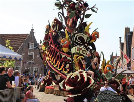 Vier regionale omroepen gaan bloemencorso’s live uitzenden