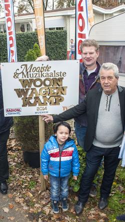Woonwagenbewoners Nuenen trots op prijs