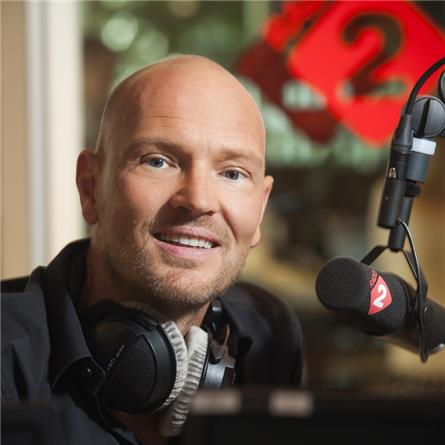 Wouter van der Goes maakt live radio vanuit Paleis Noordeinde 