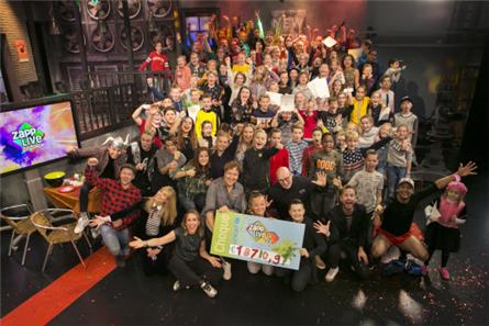 Zapplive haalt ruim 18 duizend euro op voor Unicef