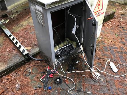 Zender van Hoi FM binnen zes maanden opnieuw gestolen